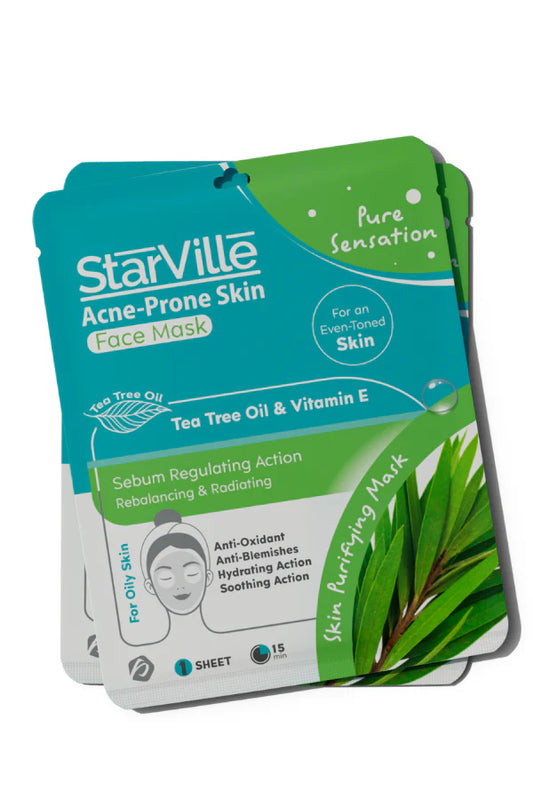 STARVILLE ACNE PRONE SKIN FACE MASK 1 SHEET