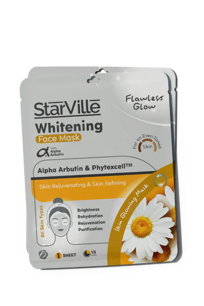 STARVILLE WHITENING FACE MASK 1 SHEET
