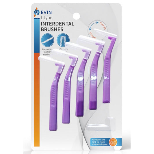 L-SHAPED INTERDENTAL BRUSH