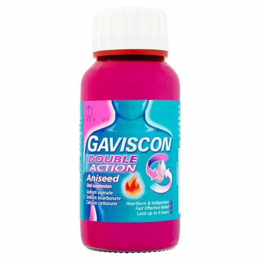 GAVISCON DOUBLE ACTION SUSP 150 ML