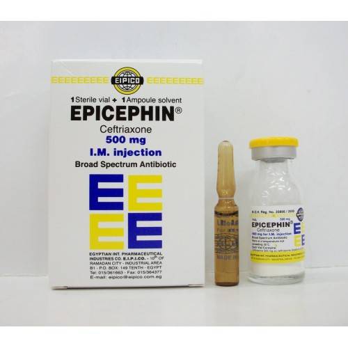 EPICEPHIN 500 GM1 I.M 1VIAL