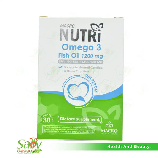 MACRO NUTRI OMEGA 3 30CAP