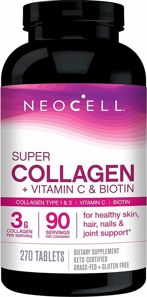 NEOCELL SUPER COLLAGEN VITC+BIOTIN 270TAB