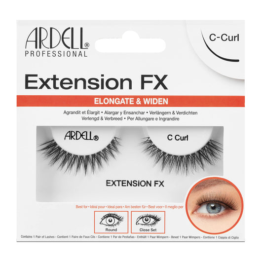 ARDELL EXTENSION FX LASHES (C-CURL) رموش