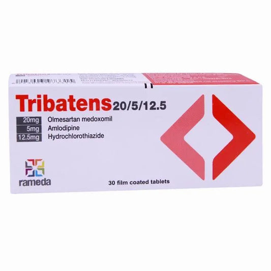TRIBATENS 20/5/12.5 MG 30TAB