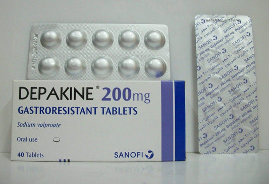 DEPAKINE 200 MG 40 TAB