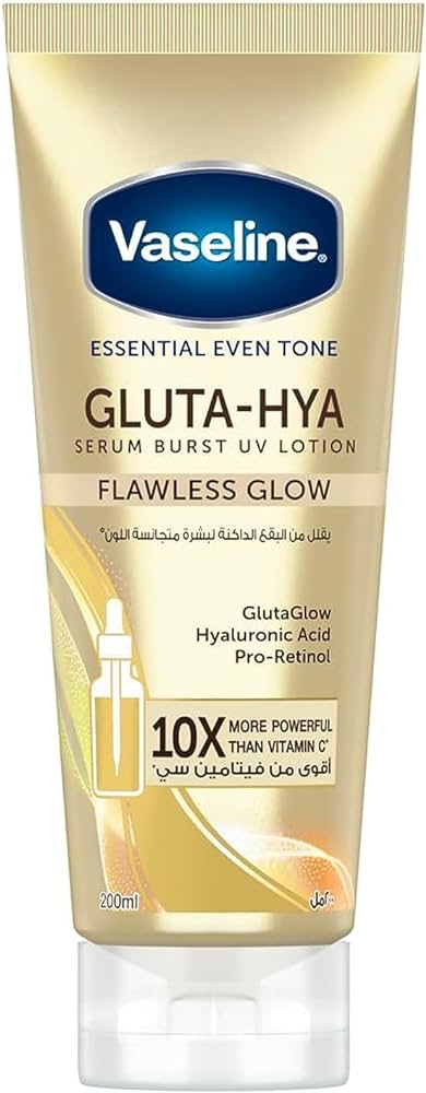VASELINE SERUM BURST LOTION (FLAWLESS GLOW) 200ML