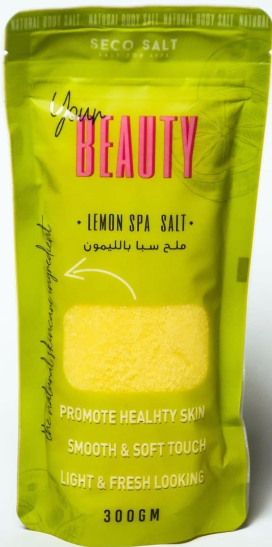 BEAUTY SPA SALT BODY SCRUB (LEMON) 300G
