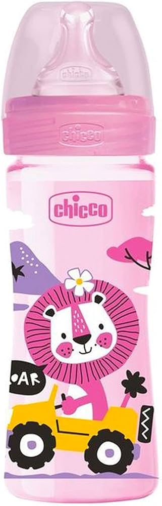 CHICCO WELL-BEING SILICONE BOTTLE 250ML 66213 ببرونة بناتي