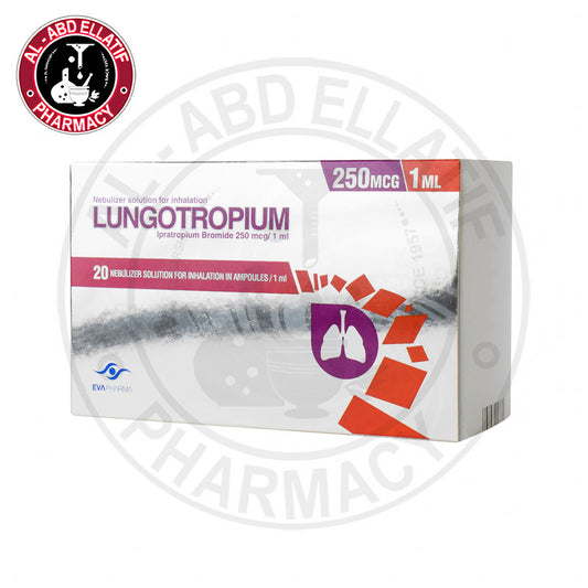 LUNGOTROPIUM 250MG/1ML 20NEBULIZR AMP