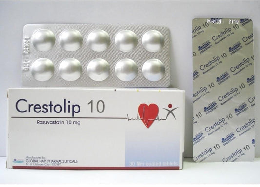 CRESTOLIP 10 MG 30 TAB