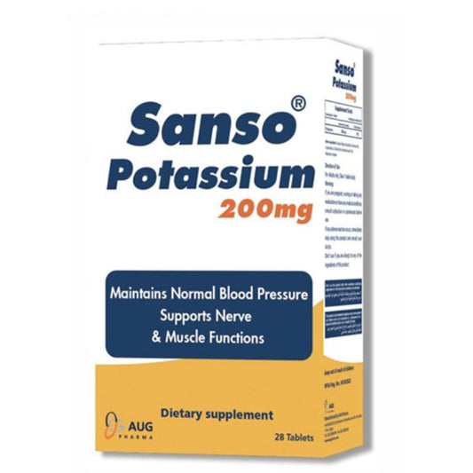 SANSO POTASSIUM 200 MG 28 TAB