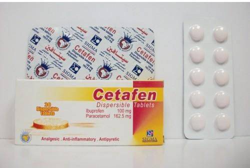 CETAFEN 200/500MG 30 TAB