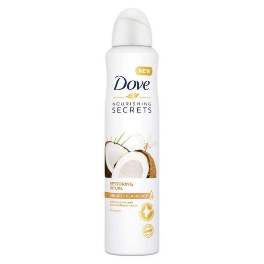 DOVE DEOD SPRAY (RESTORING RITUAL COCONUT) 250ML