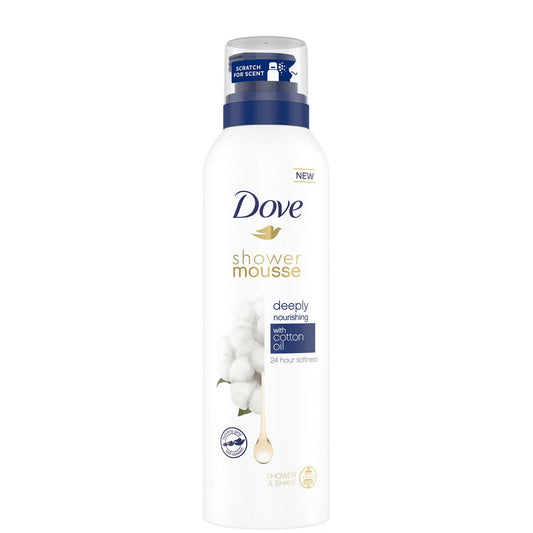 DOVE SHOWER MOUSSE DEEPLY NOURISHING 200ML