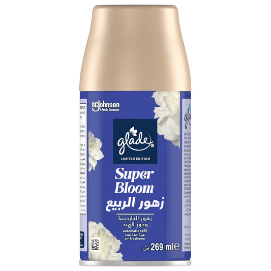 GLADE SUPER BLOOM SPRAY 300ML زهور الربيع