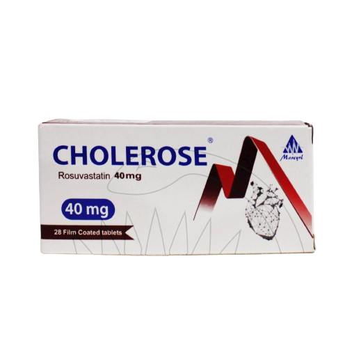 CHOLEROSE 40 MG 28 TAB
