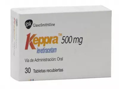 KEPPRA 500 MG 30 FILM COATED TAB