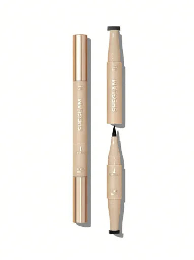 SHEGLAM GET FOXY EYE STAMP & LINER PEN (BLACK)