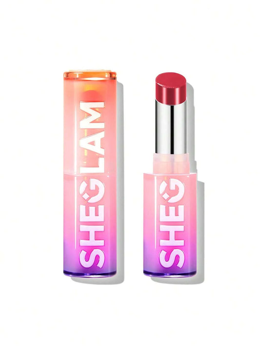 SHEGLAM MIRROR KISS HIGH-SHINE LIPSTICK (IT TAKES GUTS)