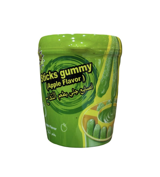 GUM STICK GUMMY FLAVOR 96G اصابع جيلي