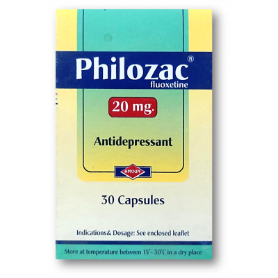 PHILOZAC 20 MG 30 CAP