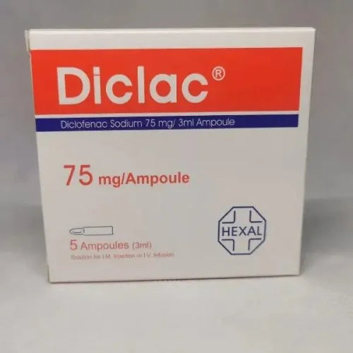DICLAC 75 MG 5 AMP 3 ML