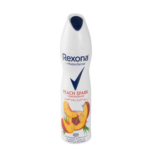 REXONA SPRAY (PEACH&LEMONGRASS) 150ML وفر20ج