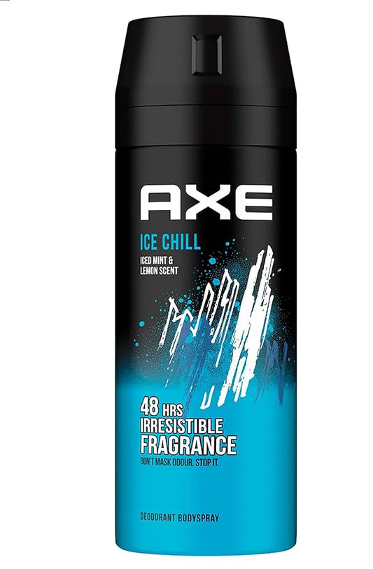 AXE BODY SPRAY (ICE CHILL)150ML+CLEAR 90ML OFF