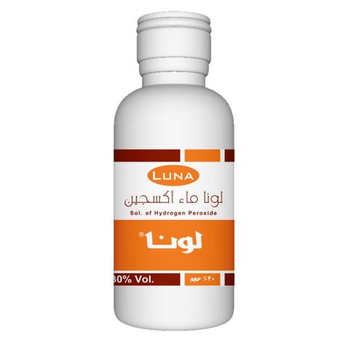 بيروكسيد الهيدروجين لونا 9 30VOL 80ML