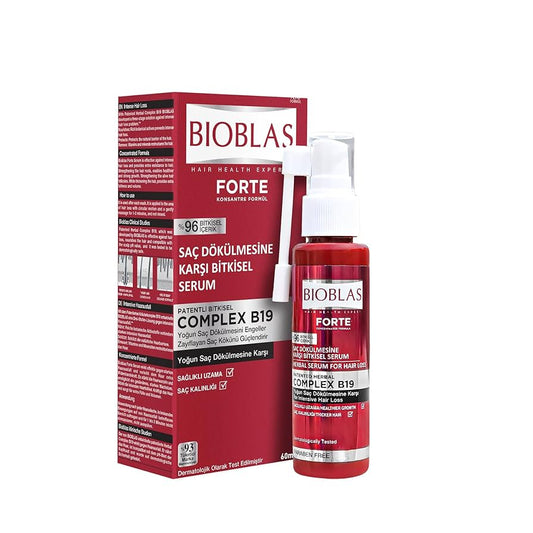 BIOBLAS FORTE HERBAL SERUM FOR HAIR LOSS 60ML
