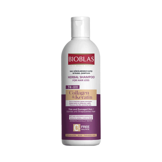 BIOBLAS COLLAGEN AND KERATIN ANTI HAIR LOSS SHAMPO