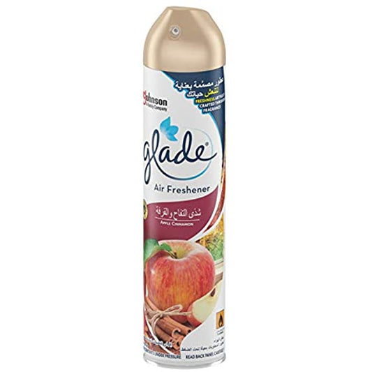GLADE APPLE & CINNAMON SPRAY 300 ML تفاح قرفة