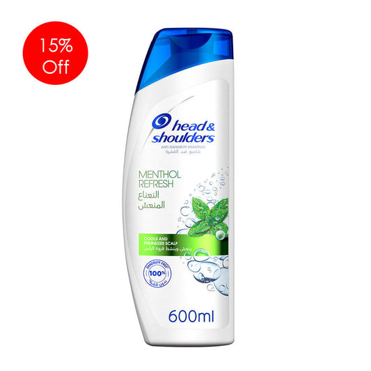 HEAD&SHOULDERS SHAMPOO MENTHOL 600ML