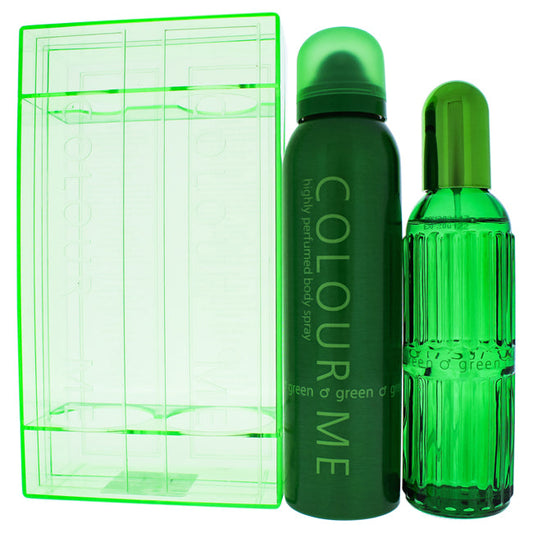 COLOUR ME PERFUM&SPRAY GREEN (GIFT SET)