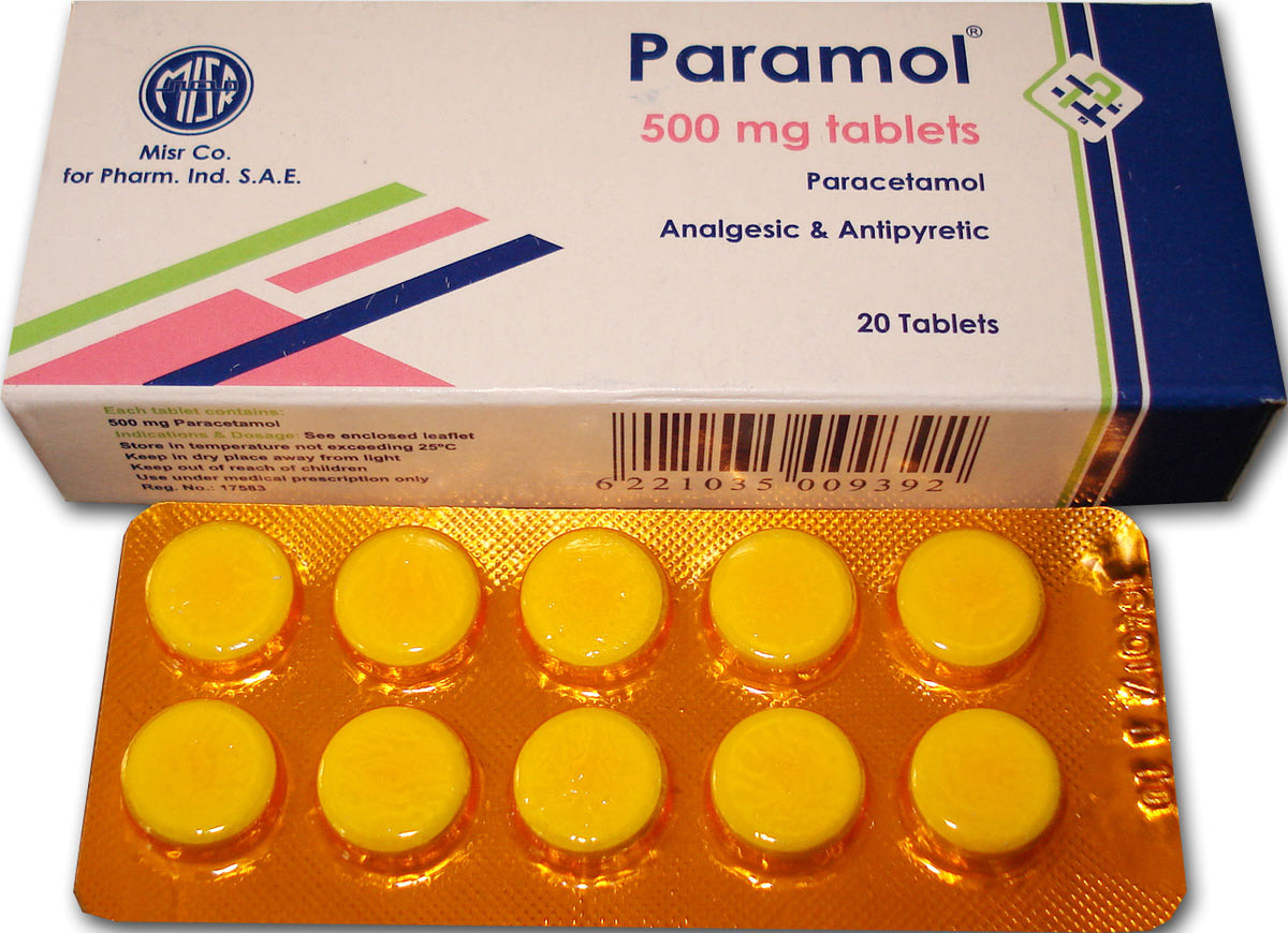 Paramol Machine PARAMOL 500 MG 20 TAB – Doctor M Pharmacy