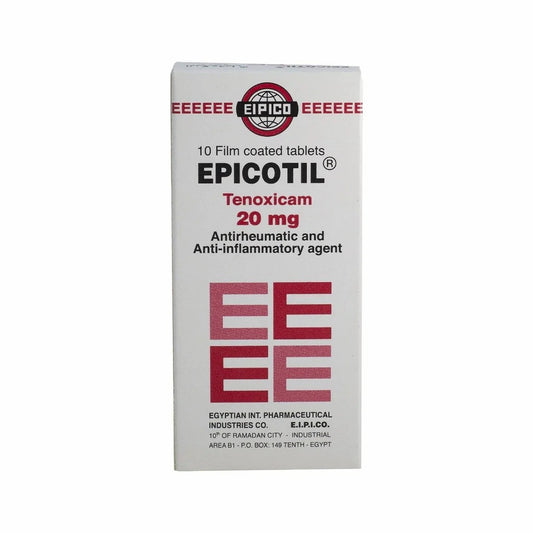 EPICOTIL 20 MG 10 TAB