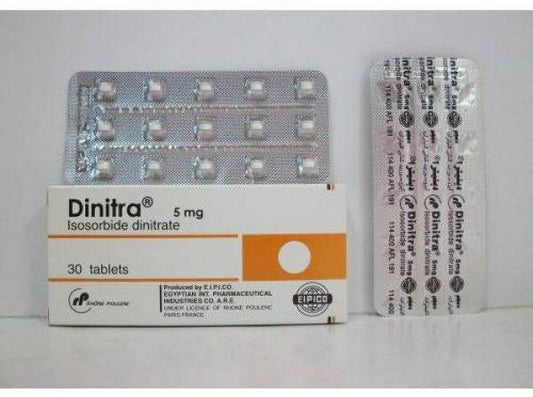 DINITRA 5 MG 30 TAB