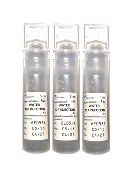 WATER FOR INJECTION 5ML