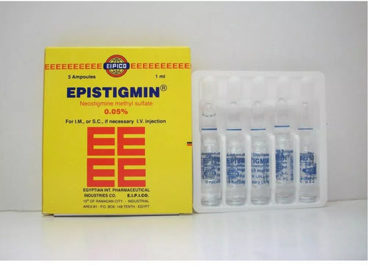 EPISTIGMIN 0.05 MG 5 AMP 2 ML