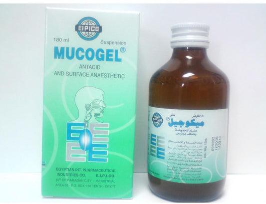 MUCOGEL SUSP 180 MLs.ع