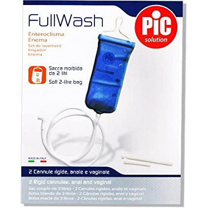 PIC FULL WASH ENTEROCLISMA 2L طقم دش شرجي و مهبلي