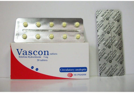 Vascon 5 Mg 20 Tab