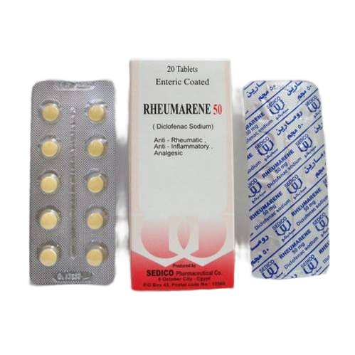 RHEUMARENE 50 MG 20 TAB