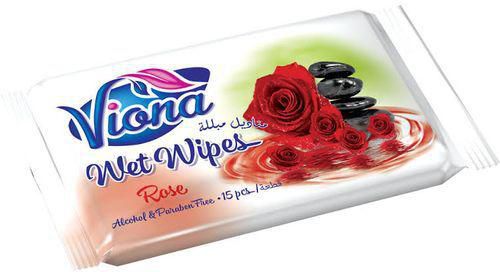 Viona Wipes 15Pcs زهور