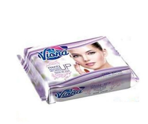 مناديل فيونا لإزالة المكياج للوجه والعين - 25 منديل