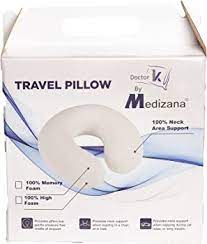 MEDIZANA TRAVEL PILLOW MEMORY FOAM مخدة سفر