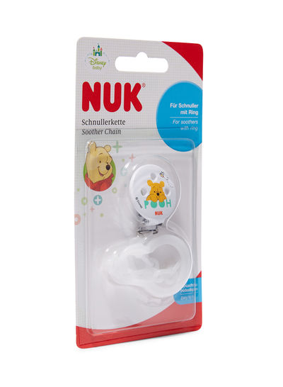 NUK SOOTHER CHAIN POOH NO.7742 مشبك سكاته