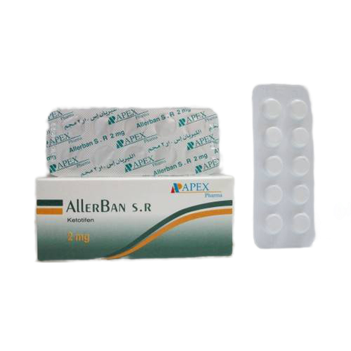 ALLERBAN S R 2 MG 20 TAB