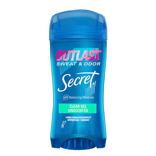 SECRET DEOD STICK GEL (UNSCENTED) 73G